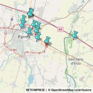 Mappa Strada Statale 9 Via Emilia, 43123 Parma PR, Italia (4.38083)