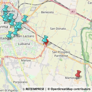 Mappa Strada Statale 9 Via Emilia, 43123 Parma PR, Italia (3.57923)