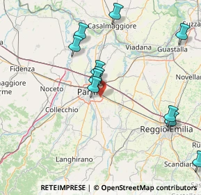 Mappa Via B. Zoni, 43123 Parma PR, Italia (16.75727)