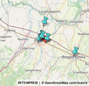 Mappa Via B. Zoni, 43123 Parma PR, Italia (13.39364)