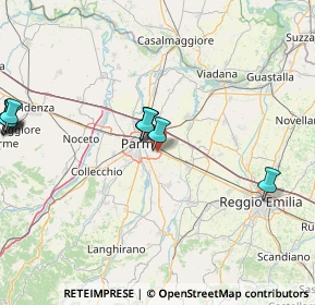 Mappa Via B. Zoni, 43123 Parma PR, Italia (28.44133)