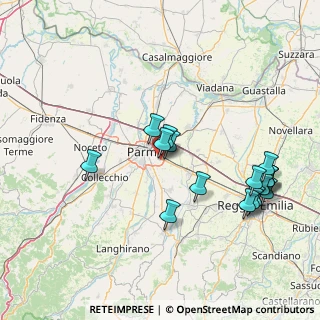 Mappa Via B. Zoni, 43123 Parma PR, Italia (16.50235)