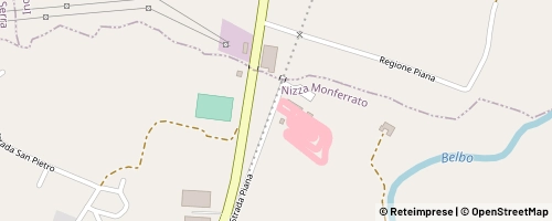 Mappa Nizza Monferrato