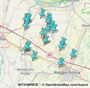 Mappa Via Giacomo Matteotti, 42040 Campegine RE, Italia (6.7985)