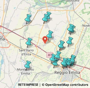 Mappa Via Giacomo Matteotti, 42040 Campegine RE, Italia (8.58)