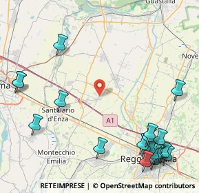 Mappa Via Giacomo Matteotti, 42040 Campegine RE, Italia (12.2215)