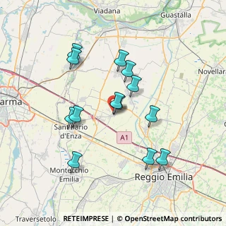 Mappa Via Giacomo Matteotti, 42040 Campegine RE, Italia (6.72077)