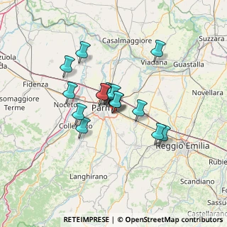 Mappa Via Ruggero Leoncavallo, 43123 Parma PR, Italia (9.79875)