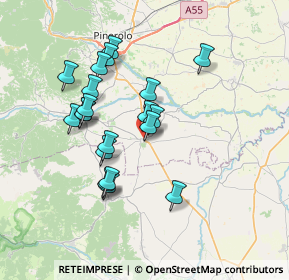 Mappa Via Roma, 10061 Cavour TO, Italia (6.4725)