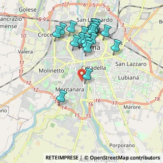 Mappa Via Luigi Mascherpa, 43125 Parma PR, Italia (2.034)