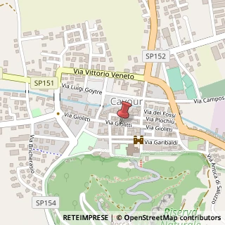 Mappa Via Giovanni Giolitti,  26, 10061 Cavour, Torino (Piemonte)