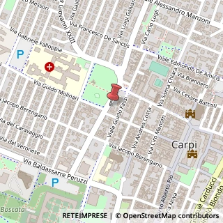 Mappa Via III Febbraio, 9, 41012 Carpi, Modena (Emilia Romagna)