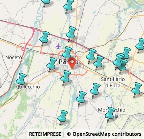 Mappa P. A. Maestri, 43123 Parma PR, Italia (9.329)