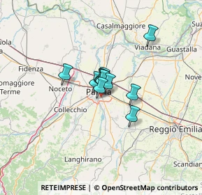 Mappa Piazza Maestri Athos, 43123 Parma PR, Italia (6.025)