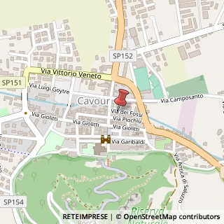 Mappa Via dei Fossi, 5, 10061 Cavour, Torino (Piemonte)