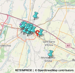 Mappa Via Xenodochio, 43100 Parma PR, Italia (5.22917)