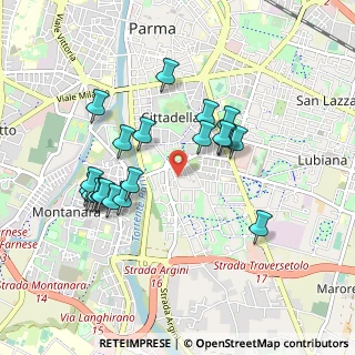 Mappa Via Giacomo Ulivi, 43123 Parma PR, Italia (0.8875)