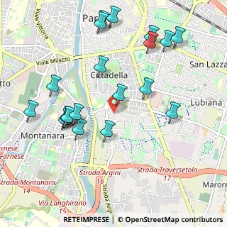Mappa Via Brigate Julia, 43123 Parma PR, Italia (1.123)