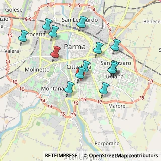 Mappa Via Brigate Julia, 43123 Parma PR, Italia (1.82214)
