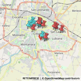Mappa Via Giacomo Ulivi, 43123 Parma PR, Italia (1.43611)