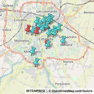 Mappa Via Giacomo Ulivi, 43123 Parma PR, Italia (1.6205)