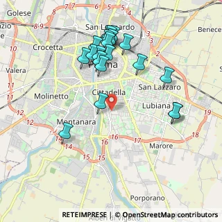 Mappa Via Giacomo Ulivi, 43123 Parma PR, Italia (2.0465)