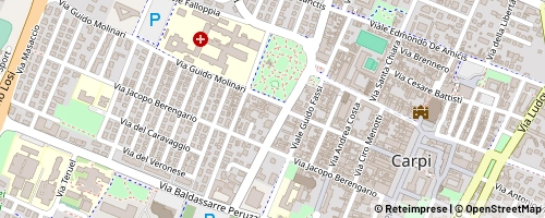 Mappa Carpi