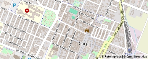 Mappa Carpi