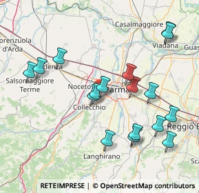 Mappa Via M. Sacchi, 43126 Parma PR, Italia (16.63765)