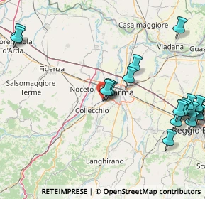 Mappa Via M. Sacchi, 43126 Parma PR, Italia (21.632)