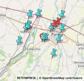 Mappa Via M. Sacchi, 43126 Parma PR, Italia (6.61333)