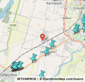 Mappa Via M. Sacchi, 43126 Parma PR, Italia (3.4165)