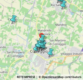 Mappa Via del Campo, 42015 Correggio RE, Italia (1.98)