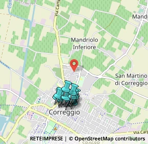Mappa Via del Campo, 42015 Correggio RE, Italia (0.932)