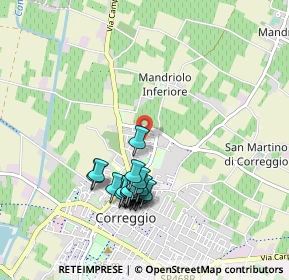 Mappa Via del Campo, 42015 Correggio RE, Italia (0.908)