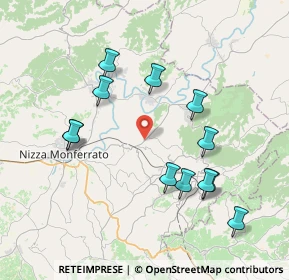 Mappa Via Alessandria, 14046 Mombaruzzo AT, Italia (3.91833)