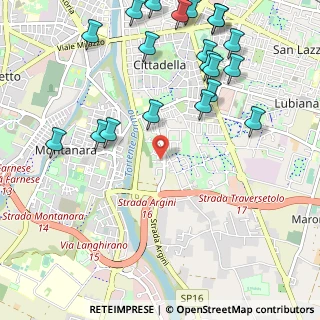 Mappa Via Alfredo Albanese, 43123 Parma PR, Italia (1.3655)