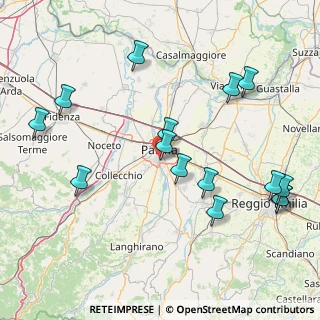 Mappa Via Alfredo Albanese, 43123 Parma PR, Italia (18.764)