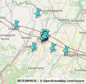 Mappa Via Alfredo Albanese, 43123 Parma PR, Italia (7.48667)