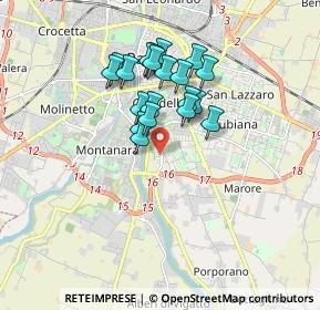 Mappa Via Alfredo Albanese, 43123 Parma PR, Italia (1.4135)