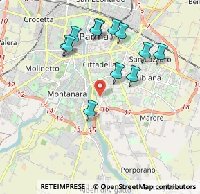 Mappa Via Alfredo Albanese, 43123 Parma PR, Italia (1.9125)