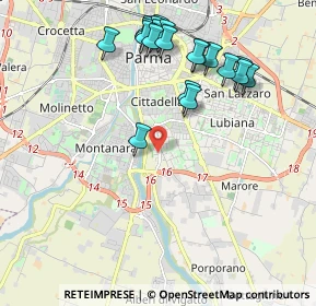 Mappa Via Alfredo Albanese, 43123 Parma PR, Italia (2.1935)
