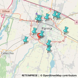 Mappa Strada Comunale Farnese, 43125 Parma PR, Italia (3.66273)