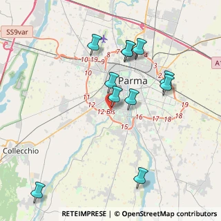 Mappa Strada Comunale Farnese, 43125 Parma PR, Italia (4.02182)