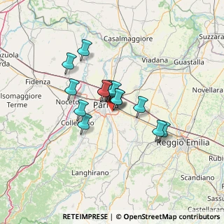 Mappa Via Schubert, 43123 Parma PR, Italia (9.01933)