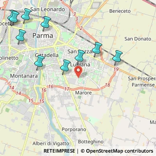 Mappa Via Schubert, 43123 Parma PR, Italia (2.97455)