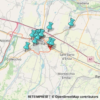 Mappa Tangenziale Sud, 43123 Parma PR, Italia (5.69)