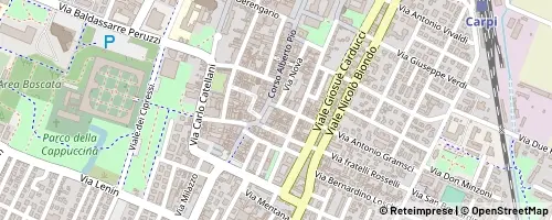 Mappa Carpi