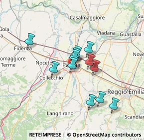 Mappa Via Sebastiano Vinci, 43123 Parma PR, Italia (10.805)