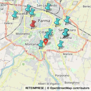 Mappa Via Sebastiano Vinci, 43123 Parma PR, Italia (2.09571)